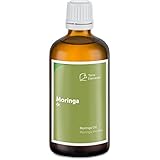 Terra Elements Moringa Öl 100 ml I Moringa oleifera I Wunderbaum I Feuchtigkeitsspendend I 100% rein I Vegan I Kaltgepresst