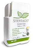 STEVIAGO Stevia Tabs (Reb-A 97%) im praktischen Tabspender (200 Tabs)