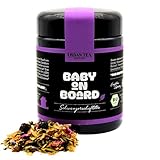 Urban Tea Factory | Bio Teemischung | Baby On Board | Bio Schwangerschaftstee im Violettglas | 40g | loser Premium Bio-Tee | 100% natürlich | vegan