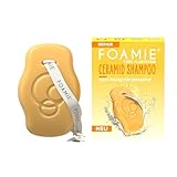 Foamie Festes Shampoo Repair, Haar-Shampoo für geschädigtes Haar mit Ceramide & Marula-Öl - Anti-Frizz, Haarpflege repariert & schützt, vereint Wissenschaft & Natur für gesundes Haar, 80g