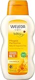 WELEDA Bio Baby Calendula Pflegeöl Parfümfrei - Naturkosmetik Babyöl für die Pflege, Reinigung & Massage von Babys, Schutz vor Hautreizungen, Wundwerden & trockener Haut im Windelbereich (1 x 200ml)