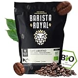 BARISTA ROYAL Bio Kaffeebohnen 1kg 'Café Libertad' | Frische Kaffeebohnen aus Papua Neuguinea | 100% Arabica Kaffee ganze Bohnen | Ideal für Vollautomat und Filtermaschine