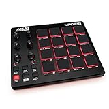 AKAI Professional MPD218 - MIDI Pad Controller, Drum Pad Machine, Beat Maker mit 16 Pads, zuweisbaren Reglern, Produktionssoftware inklusive