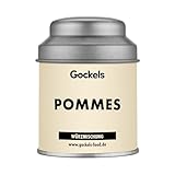 Pommes Gewürz – Würzmischung für Kartoffeln, Gemüse & Fisch – Mit Meersalz, Paprika, Rosmarin & Muscovadozucker – Nostalgischer Pommesbuden-Geschmack – Auch für Bratkartoffeln & Eierspeisen – 70g