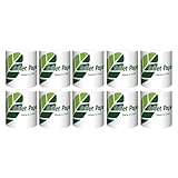 Toilettenpapier, Toilettenpapier, 10 Rollen Toilettenpapier, umweltfreundlich, nachhaltig und stark für Badezimmer, WC, Wohnzimmer
