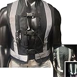 Chnzyr Motorrad Airbag Vest Reflektiven Schutzweste Cycling Abreibbeständige Tear Airbag-Sicherheits Für Motorräder Geeignet Off-Road,L