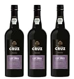 3x 0,75l - 2003er - Porto Cruz - Late Bottled Vintage Port - Vinho do Porto D.O.P. - Portugal - Portwein süß