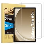 SPARIN 3 Stück Schutzfolie für Samsung Galaxy Tab A9+/A9 Plus 11 Zoll, Gehärtetes Glas Folie für Galaxy Tab A9+ 2023 (SM-X210/X215/X216), Kratzfest,9H Härte,Anti-Bläschen,HD-Klar