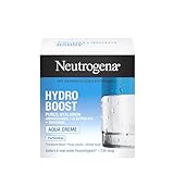 Neutrogena Hydro Boost Gesichtscreme Aqua mit Hyaluron ölfrei und parfümfrei für trockene Haut , 50 ml