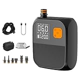 Kabelloser Luftkompressor – Aufblasbare elektrische Pumpe 25 PSI | - und Kajak-Luftpumpe mit Akku für Boot, Auto, Camping, Paddle Board, Outdoor, & Schlauchboot
