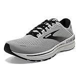 Brooks Adrenaline GTS 22 Stützender Laufschuh für Herren, Legierung/Grau/Schwarz, 15 Wide