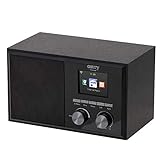 Camry CR 1180 DAB Internetradio Digitalradio Über 20.000 Sender Weltweit Wi-Fi Verbindung AUX Wettervorhersage Doppelalarm Farbdisplay