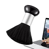 Nagelwerkzeug – Barber Brush Neck Duster | Nagelstaub-Pulverentferner-Bürsten | Weicher -Hals-Staubwedel, weiche Nylonborsten, professionelle Haarfegerbürste zum Kehren von Haaren um das