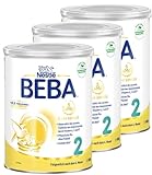 BEBA Nestlé BEBA 2 Folgemilch, Folgenahrung nach dem 6. Monat, 3er Pack (3 x 800g)
