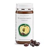 Sanct Bernhard Kürbiskernöl-Kapseln, 500mg Kürbiskernöl je Kapsel, 150 Kapseln