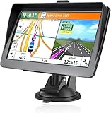 7 Zoll GPS-Navigationsgeräte für Auto/LKW/Camper 2025​​ mit Europa-Karte – Sprachführung, POI & Tempowarnung, Lebenslange Kostenlose Kartenupdates