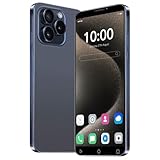 JtQtJ JtQ15P Cheap Smartphones, Android OS with 5.0 Inch IPS Display, Dual SIM, Dual Cameras, 16GB ROM (Expandable to 128GB), WiFi, GPS, Bluetooth, Face ID Basic Mobile Phones (JtQ15P-Navy Blue)