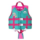 Gogokids Kinder Schwimmweste Float Jacket – Kleinkind Badeanzug Assist Bademode Schwimmtraining Auftrieb Badeweste Neopren Schwimmweste für 7–9 Jahre 11-35kg