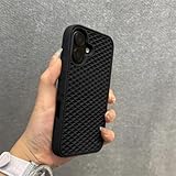 PYYLTTP Hülle für iPhone 16 15 14 13 12 11 Pro Max Waffel-Schuhsohle, Handschlaufe, Lanyard, Handyhülle für iPhone X Xs Max Xr, weiche TPU-Hülle (für iPhone 16/FullBlack Danke)