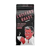 LUCIFERS ROAST 500g Kaffee aus Italien - starker Kaffee dark roast - säurearm - für French Press oder Filterkaffee - 100% Robusta (gemahlen, 500g)