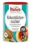 Natura Bio Kokosblütenzucker – 250 g – Zucker unraffiniert und naturbelassen – vegan – natürliche Süße für Getränke und Speisen – ohne Zusätze