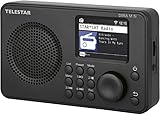 Telestar DIRA M 5i Internetradio (TFT Farbdisplay, UPnP und USB Media-Playback, Wecker, Bluetooth 5.1, Fernsteuerung via Soundmate App)