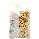 Oltresole - Geröstete und gesalzene Pistazien mit Schale 1 Kg - herzhafter Snack ideal für Aperitifs und Partys, ausgewählte Trockenfrüchte in der Schale