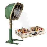 Mini-Desktop-Dunstabzugshaube,Tischhauben-Abluftventilator für Grill - Verstellbare Dunstabzugshaube, geräuscharm, starke Saugleistung, 3200 U/min, abnehmbare Reinigung, Filterung von Dämpfen Jextou