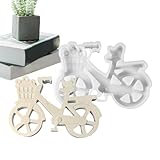 Molds Bicycle - Bicycle Chocolate Fondant Mold, 3d Silicone Moulds | Diy Necklace Mould, Reusable and Creative Silicone Baking Molds, Bike Frame Templates for Jewelry Making Pendant Keychain