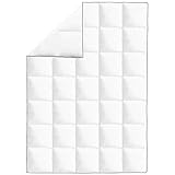 Winter-Daunendecke 2 Stück 155x220 cm - Warme Bettdecke für kalte Nächte, Allergiker geeignet, atmungsaktiv und leicht - Perfekt für Doppelbett