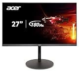 Acer Nitro XF240YM3 Gaming Monitor 23,8 Zoll (60 cm Bildschirm) Full HD, IPS, 180Hz, 4ms(GTG), 1ms(VRB), DP 1.4, 2xHDMI 2.0, höhenverstellbar, FreeSync Premium