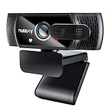 Nulaxy C900 Webcam mit Mikrofon, FHD 1080P Webcam mit Abdeckung, Webcam USB Plug & Play, Laptop PC Kamera für Video-Streaming, Konferenz, Spiele, Kompatibel mit Windows/Linux/Android