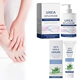 Urea Creme 60 Prozent Hydrating And Anti-Cracking Foot Crea, Mit 1 Flasche Urea Creme 40 Prozent Moisturiser, Feuchtigkeit Fusscreme Für Hände Und Fusspflege