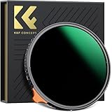 K&F Concept Variabler ND Filter 67mm ND3-ND1000 Graufilter (1.5-10 Blendenstufen) （Nano-Xcel）