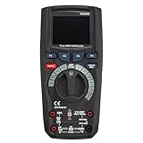 Amazon Basics Digitalmultimeter, strapazierfähig, mit 50.000 Counts, farbiges TFT-LCD-Display, True RMS, CAT IV 600 V, Schwarz (Früher Marke AmazonCommercial)