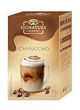 KRÜGER Signature Blend Cappuccino 140g Faltschachtel, löslicher Bohnenkaffee mit köstlicher Schaumkrone