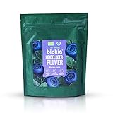 Biokia - Heidelbeerpulver 150g - 100% Heidelbeerpulver Bio aus finnischen Wilde Beeren ohne Zusatzstoffe - Superfood Fruchtessenz für Tee, Smoothie-Bowl, Joghurt, Porridge, Backen