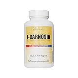 L-Carnosin 500mg reines Carnosin pro Kapsel 90 vegetarische Kapseln