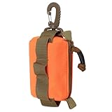 KAHDGSS Gürteltasche, Outdoor-Schnalle, Schlüsselanhänger, Reißverschluss, kleine Tasche, Werkzeug-Set für Camping, Wandern, Jagd