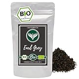 Azafran BIO Earl Grey Schwarzer Tee - Darjeeling Schwarztee mit Bergamotte Öl lose 250g