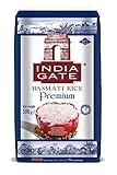 INDIA GATE Premium Basmati Reis – Feiner, aromatischer Langkornreis aus Indien, feines Langkorn (1 x 500 g)