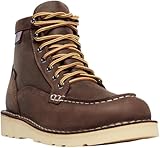 Danner Bull Run Moc Toe 15.2 cm Brown Gore-Tex Damenstiefel – wasserdicht, strapazierfähiges Leder, bequeme Passform, Outdoor- & Freizeitstil, Braun, Größe 8 M