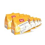 Melitta Harmonie mild gemahlener Röstkaffee in Kaffee-Pads 10 x 16 Pads, Kaffeepads für Pad-Maschine, milde Röstung, geröstet in Deutschland, Stärke 2, im Tray