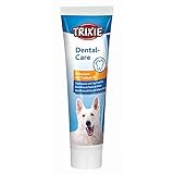 TRIXIE Dental Care | 1 x 100 g | Zahncreme für Hunde mit Teebaumöl | Kann dabei helfen Zahnstein und Verfärbungen vorzubeugen | Zur Verbesserung der Mundhygiene