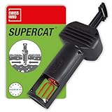SWISSINNO Wühlmausfalle PRO SuperCat | Effiziente Schlagfalle gegen Feld- & Wühlmäuse, Patentierter Auslösemechansimus, Einfach einzurichten, Sicher & Wiederverwendbar | 1X Falle