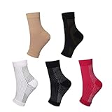 Donubiiu Orthosocks pro - Patentierte Medizinische Kompressionssocken (5 Paare,L)