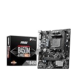 MSI B450M-A Pro Max II Micro-ATX Motherboard für AMD Ryzen 5000, 4000, 3000, 2000, 1000, AM4 Prozessoren, DDR4 Memory Boost 4133+MHz/OC, PCIe 3.0 x16 Slot, M.2 Gen3 2.5G LAN