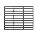 TRUTZHOLM Grillrost 45x35 cm rechteckig emailliert Grillgitter Gusseisen Grillplatte