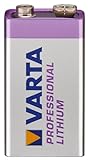 10er Set Batterie Lithium 9-Volt Block Varta (6122) - Professional Lithium