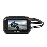 Motorrad Dash Kamera 1080P Vorne und Hinten Dual Aufnahme Nachtsicht 3in IPS Touchscreen IP67 Wasserdicht für ATV UTV Schneemobil